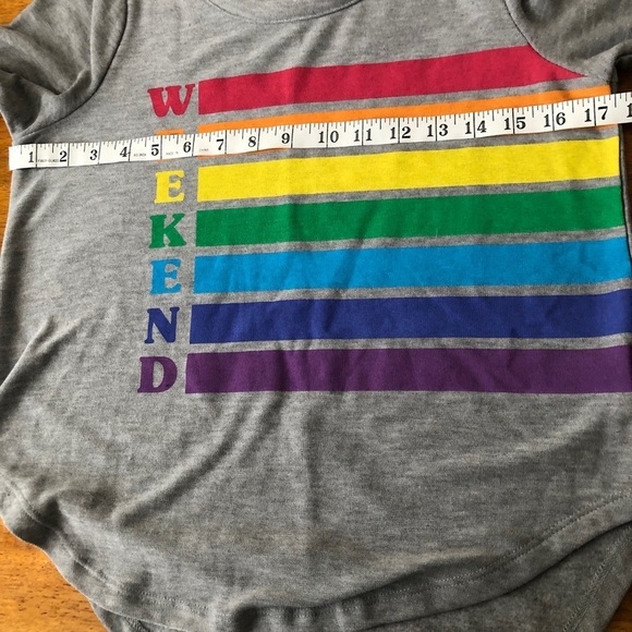 Chaser Weekend sweatshirt, rainbow, size ex small - Picture 3 of 7
